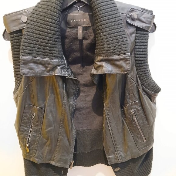 BCBGMaxAzria Jackets & Blazers - BCBG MaxAzria Viggo Moto Vest